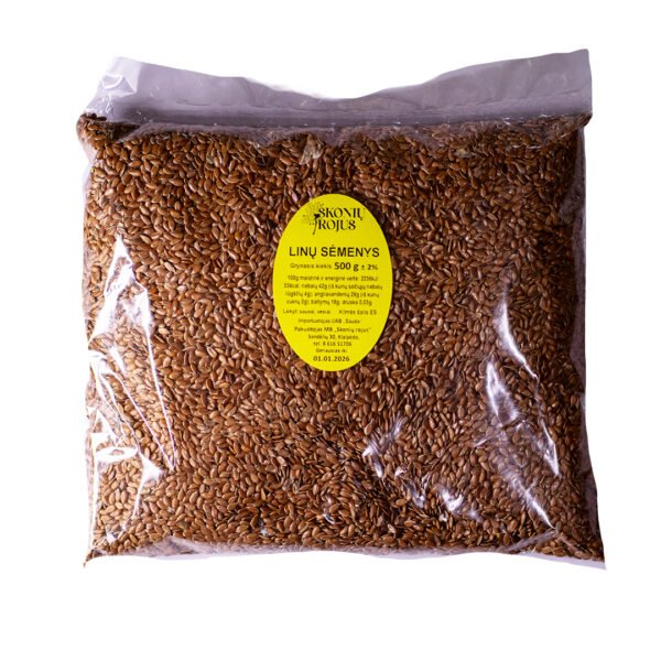 Linų sėmenys 500g.