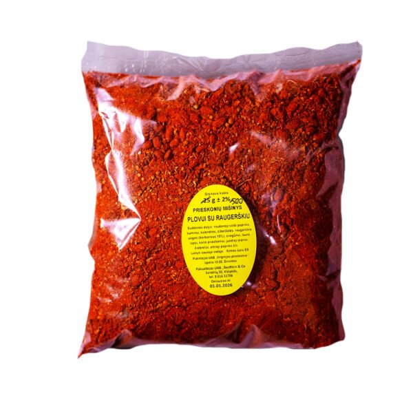 Plovui su raugerškiu 100 g.