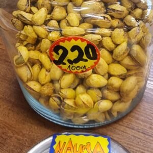 Pistacijos Su Kurkuma ir česnaku.Naujas skonis